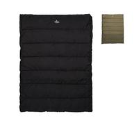 TETON Sports Evergreen Sleeping Bag Saco de Dormir Doble Ancho, Unisex, Noche/Mamut Olivo, 20F Mammoth