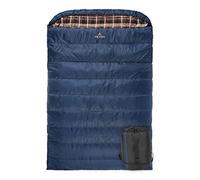 TETON Sports Mammoth - Saco de dormir tamaño queen - Saco de dormir doble - Un saco cálido que toda la familia puede disfrutar - Gran saco de dormir para camping, caza y campamento base. Saco de