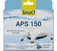 Tetra APS 150 Bomba de acuario 80 - 150 L, silenciosa y con aireadores potentes, blanca