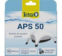 Tetra APS 50 Bomba de acuario 10 - 60 L, silenciosa y con aireadores potentes, blanca
