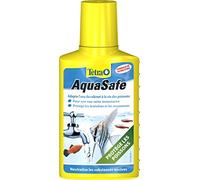 Tetra Aquasafe - Acondicionador de agua para peces tropicales - 100 ml | Acondicionador de agua rápido | Acción en 5 minutos | Anti-cloro | Agua dulce y agua de mar