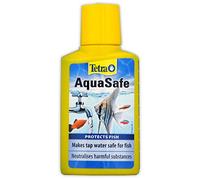 Tetra AquaSafe - Purificador de agua de calidad para acuarios de peces y naturales, neutraliza las sustancias nocivas en el agua del grifo, botella de 100 ml