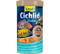 Tetra Cichild XL Flakes - alimento en forma de escamas grandes para todos de cíclidos grandes y otros peces ornamentales de gran tamaño, lata de 500 ml