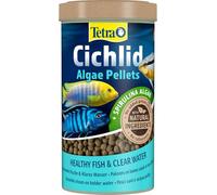 Tetra Cichlid Algae Pellets Alimento en pellets, 500 ml | Alimento en forma de pellets | Alimento en forma de pellets para todos los los bettas