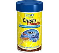Tetra Crusta Granules - Alimento para gambas y crustáceos, para una alimentación adaptada a la especie, bote de 100 ml