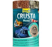 Tetra Crusta Menu - Alimento 4 en 1 con palitos, pellets, obleas y granulado para gambas y crustáceos, para una dieta variada, bote de 100 ml