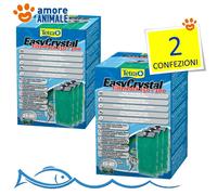 Tetra Easy Crystal Filtro Pack 250/300 Filtros Acuario 15-60 L / 1-2-3 Confez.