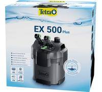 Tetra EX 500 Plus - Set completo de filtro externo, hasta 100 litros, eficiencia energética y silencio