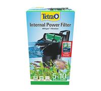 Tetra Filtro Interno Whisper de 3 a 10 galones, para acuarios, filtración en Tanque con Bomba de Aire, Negros y Grises (25816)