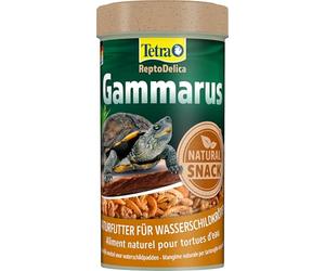Tetra Gammarus alimento natural para turtugas acuáticas con camarones de arroyo (Gammarus) enteros, Lata de 250 ml