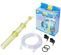 Tetra GC 50 Limpiador de fondos de acuarios, con manguera, válvula de arranque rápido y rejilla de protección para los peces, aspirador mulm con diseño de tubo de succión, para acuarios de 50 a 400 L