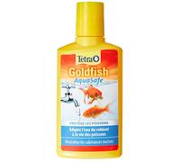 Tetra Goldfish AquaSafe - Acondicionador de agua para peces rojos - 250 ml | Acondicionador especial de peces rojos | Neutraliza cloro y metales pesados | Protege los peces