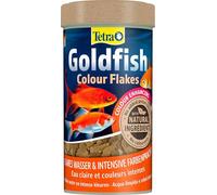 Tetra Goldfish Colour Flakes Alimento para carpines dorados, 250 ml | Colores brillantes e intensos | Para todos los carpines dorados