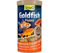 Tetra Goldfish Flakes Alimento para peces dorados/agua fría, 1 L | Realza los colores | Para una larga vida | Contiene todos los nutrientes | Agua limpia y clara