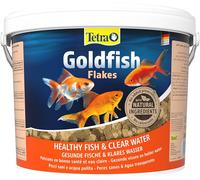 Tetra Goldfish Flakes - Alimento para todos los peces dorados y otros peces de agua fría, 10 L