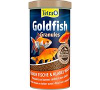 Tetra Goldfish Granules Alimento para peces dorados/agua fría, 1 L | Alimento granulado | Carpines dorados y otros peces de agua fría