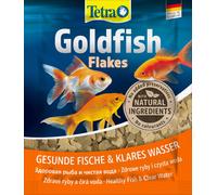 TETRA Goldfish, sobre de 12 g de pienso en forma de copos para peces dorados / de aguas frías