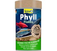 Tetra Phyll Flakes Alimento vegetal para peces ornamentales, 100 ml | Ingredientes vegetales | Forma de escamas