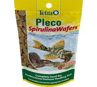 Tetra Pleco Espirulina Obleas para todos los peces herbívoros, 150 g