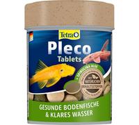 Tetra Pleco Tablets - Alimento rico en nutrientes para todos los peces de fondo herbívoros (p. ej., siluros), bote con 275 comprimidos