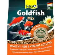 Tetra Pond Goldfish Mezcla 3en1 para peces de agua fría, 4 L