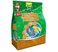 Tetra Pond Pellets, Alimento para peces pequeños de estanque, pellets flotantes para la alimentación diaria, bolsa de 4 L