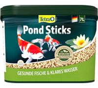 Tetra Pond Sticks, Alimento para peces de estanque, para peces sanos y agua clara en el estanque del jardín, cubo de 7 L