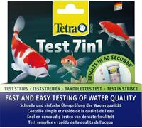 Tetra Pond Test 7in1 - Test de Agua para el Estanque, comprobación rápida y Sencilla de la Calidad del Agua del Estanque de jardín, 1 Bote (25 Tiras reactivas)
