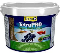 Tetra Pro Algae Multi-Crisps - Alimento completo con un valor nutritivo óptimo, concentrado de algas adicional favorece la resistencia de los peces, cubo de 10 l