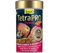 Tetra Pro Colour Multi-Crisps - Alimento completo con un valor nutritivo óptimo, concentrado de color adicional realza la coloración de los peces, lata 100 ml