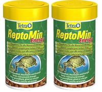 Tetra ReptoMin Energy alimento para Tortugas - Alimento Premium equilibrado y Rico en nutrientes con Krill y camarones, Lata 100 ml (Paquete de 2)