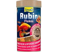 Tetra Rubin Flakes - alimento en forma de escamas con potenciadores de color naturales, promueve un brillo intenso del color de los peces, cubo de 10 L