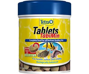Tetra Tabimin 120 Tabs Tablet Tropical Sinking Bottom Feeding Fish Tank Food