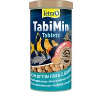 Tetra Tablets TabiMin - Alimento en comprimidos para todos los peces de fondo, como siluros, lochas o barbos que buscan alimento en el sustrato, bote con 2050 comprimidos