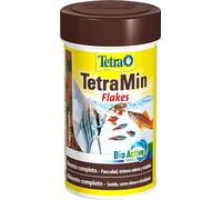 TetraMin Flakes Alimento para peces en forma de escamas, para peces sanos y aguas claras, 100 ml/20g