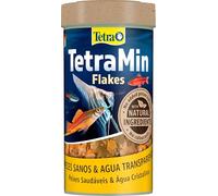 TetraMin Flakes - Alimento para Todos los Peces Ornamentales, 250 ml | Forma escamas | Mezcla equilibrada para Peces Sanos y Agua clara | Crecimiento sano