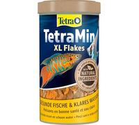 TetraMin XL Flakes - alimento en forma de escamas para todos los peces ornamentales de mayor tamaño, mezcla equilibrada para peces sanos y agua clara, lata de 500ml