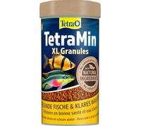 TetraMin XL Granules - alimento en granulado escamas para todos los peces ornamentales , mezcla equilibrada para peces sanos y agua clara, lata 250ml