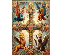 Tetramorph: Symbols of the Four Evangelists Journal: Featuring the Winged Man (Matthew), Lion (Mark), Ox (Luke), and Eagle (John), Inspired by Ezekiel 1:10