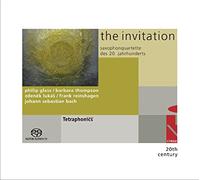 Tetraphonics Saxophonquartett - The Invitation Saxophone Quartets of the 20th Century [SACD]