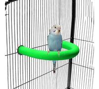 TeTupGa Soporte de perca para loros en forma de U, juguete para mascotas, plataforma para pájaros, arena para moler patas de arena, jaula de palo limpio, ejercicio, conure, periquito, cacatúa