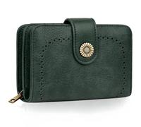 TEUEN Cartera Regalo Mujer, Monedero de Piel Sintética y Protección RFID - Incluye 16 Ranuras y Espacio para Billetes, Regalo de Cumpleaños para Mujer（Caja de Regalo Incluida）