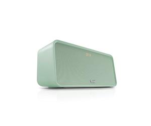 Teufel Boomster 4 Altavoz Bluetooth Robusto con Sistema estéreo 2.1, Sistema de Sonido Dab+ y Radio FM-RDS, hasta 23 Horas de batería, Protección contra Salpicaduras según IPX5, USB-C - Mint Green