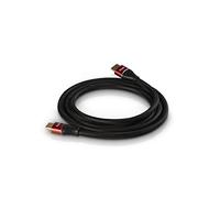 Teufel Cable HDMI redondo 2.0 de alta velocidad compatible con todas las especificaciones 2.0, como por ejemplo 4K 50/60p y 4K 3D (negro, 1,5 m)