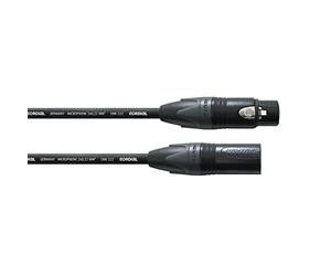 Teufel Cable XLR Cordial de 5,0 m - cable de micrófono para ROCKSTER, ROCKSTER AIR, AIR 2 y POWER HIFI a estéreo - negro