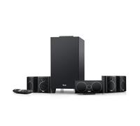 Teufel Concept Surround 5.1 - Kit completo para sonido envolvente 5.1 para juegos, películas y sonidos musicales, color negro