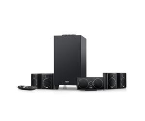 Teufel Concept Surround 5.1 - Kit completo para sonido envolvente 5.1 para juegos, películas y sonidos musicales, color negro