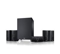 Teufel CONSONO 35 MK3 5.1 Set - Cine en casa con Micro satélites de Alta fidelidad, Alta inteligibilidad de Voz, Potente subwoofer (inalámbrico Opcional) - Negro