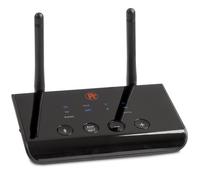FeinTech ABT00102 - Transmisor de Audio Bluetooth 5.0, Receptor aptX HD de Baja latencia Toslink SPDIF, convertidor de Bypass, Color Negro