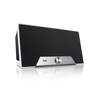 Teufel One M - Sistema de Sonido Todo en uno Altavoz Bluetooth con W-LAN, subwoofer Integrado, emisión de música multiroom, Despertador, LAN, Radio por Internet - Blanco
